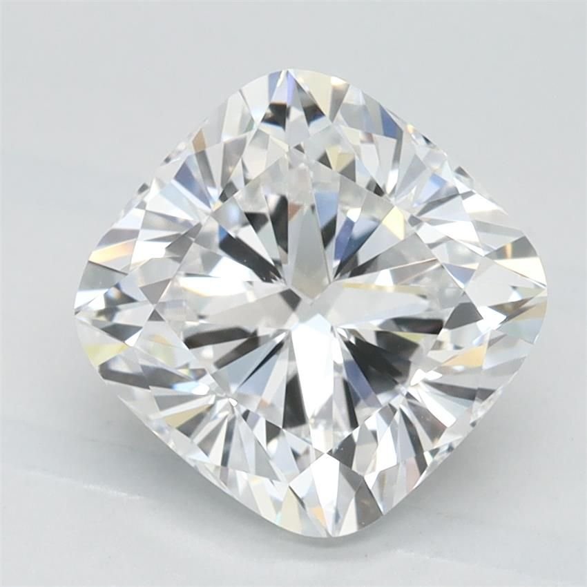 2.10ct D VVS1 Rare Carat Ideal Cut Cushion Lab Grown Diamond