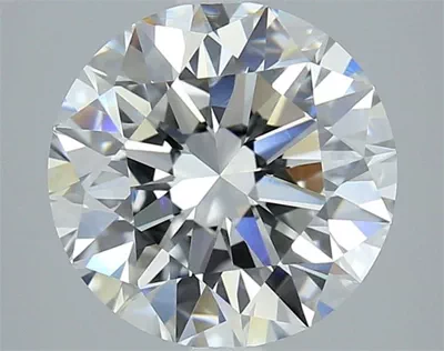 3.70ct G VVS2 Rare Carat Ideal Cut Round Diamond