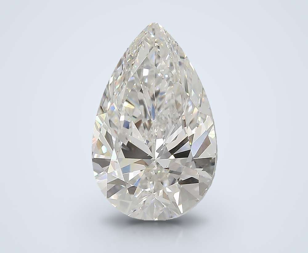 4.01ct E VS1 Rare Carat Ideal Cut Pear Lab Grown Diamond