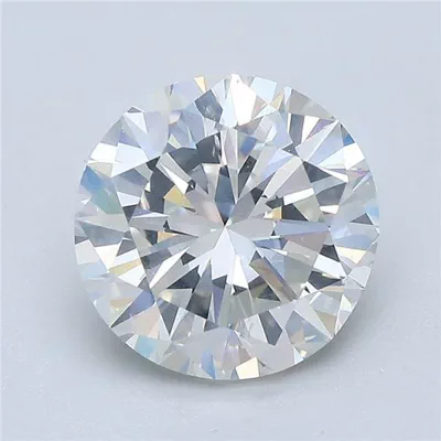 3.00ct H SI1 Good Cut Round Diamond