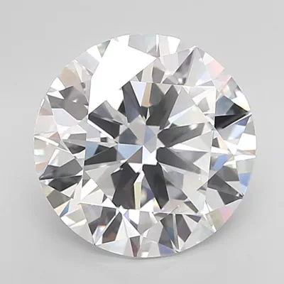 5.34ct D VVS2 Excellent Cut Round Lab Grown Diamond
