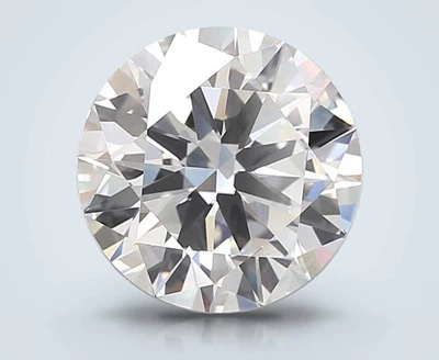 5.34ct D VVS2 Excellent Cut Round Lab Grown Diamond