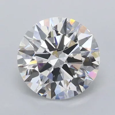 1.08ct D FL Rare Carat Ideal Cut Round Lab Grown Diamond