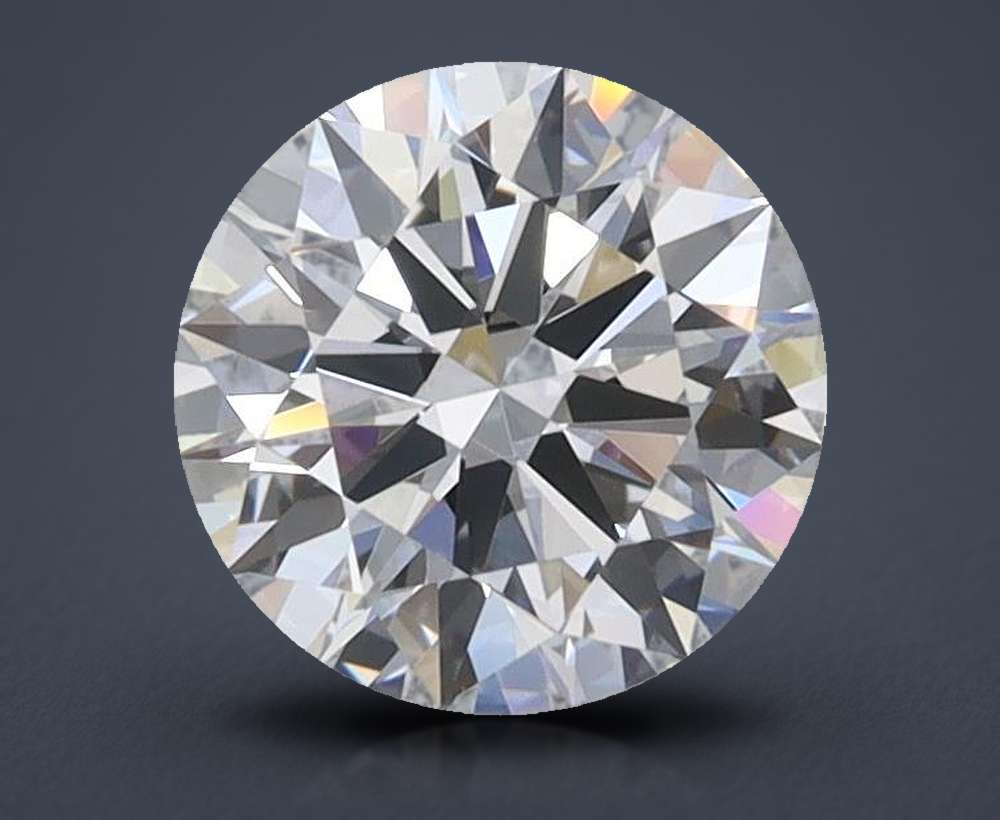 1.08ct D FL Rare Carat Ideal Cut Round Lab Grown Diamond