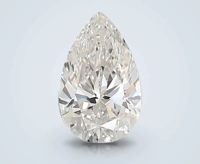 3.00ct G VVS2 Rare Carat Ideal Cut Pear Lab Grown Diamond