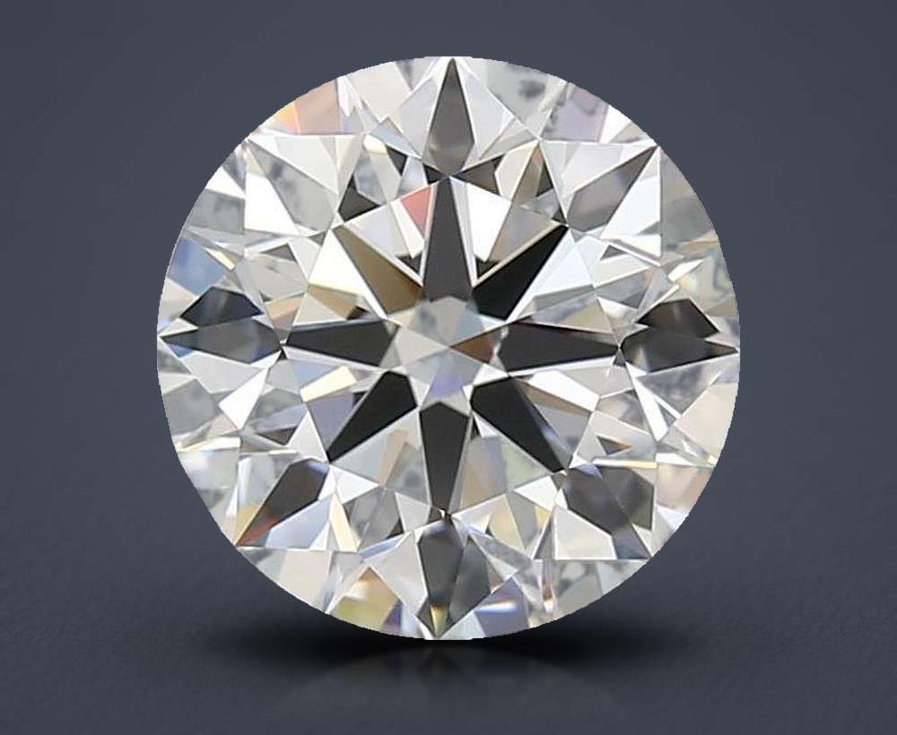 3.02ct E VVS1 Rare Carat Ideal Cut Round Lab Grown Diamond