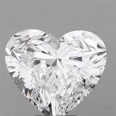 5.01ct D IF Rare Carat Ideal Cut Heart Diamond