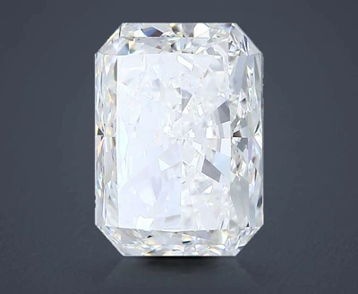 3.01ct G VS2 Rare Carat Ideal Cut Radiant Diamond
