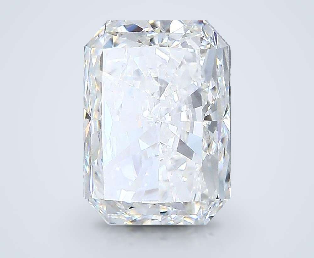 3.01ct G VS2 Rare Carat Ideal Cut Radiant Diamond
