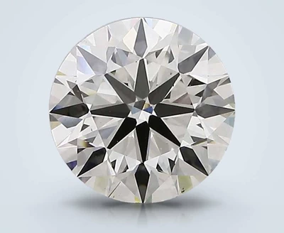 3.05ct J VS1 Excellent Cut Round Lab Grown Diamond