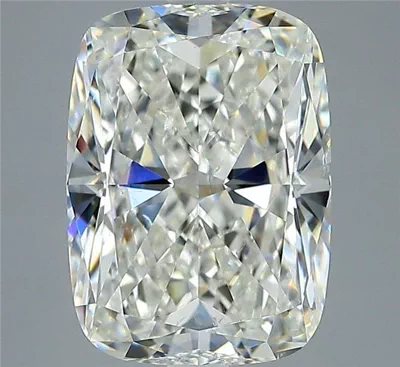 4.01ct J SI1 Very Good Cut Cushion Diamond
