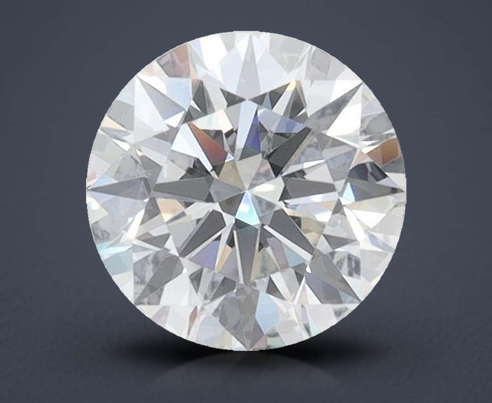 1.24ct D IF Rare Carat Ideal Cut Round Lab Grown Diamond