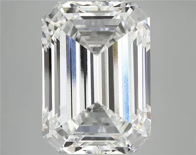 12.25ct F VS1 Rare Carat Ideal Cut Emerald Lab Grown Diamond
