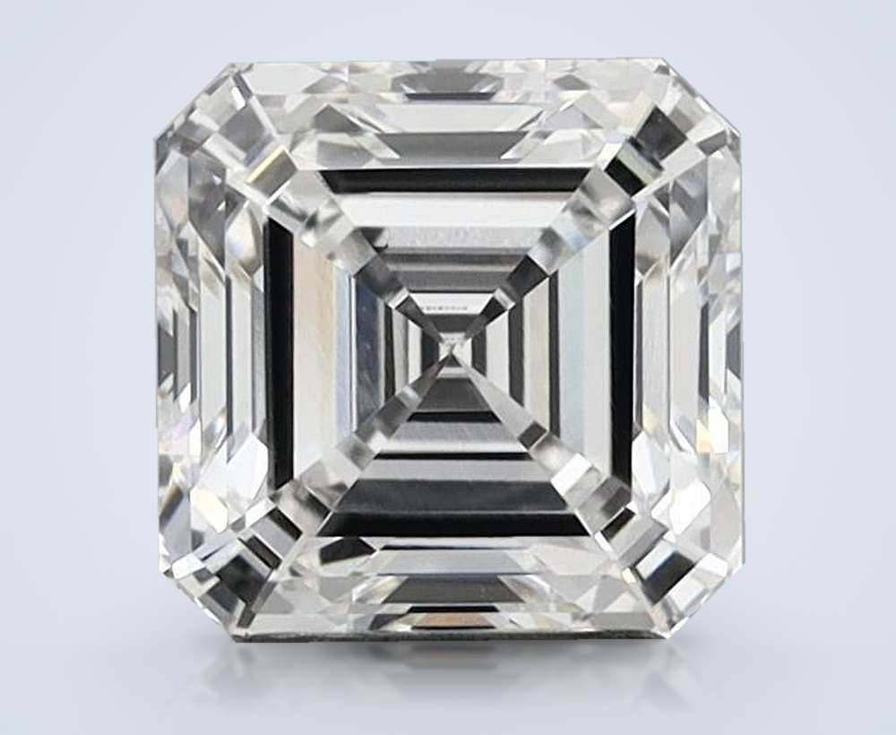 11.02ct E VS1 Rare Carat Ideal Cut Asscher Lab Grown Diamond