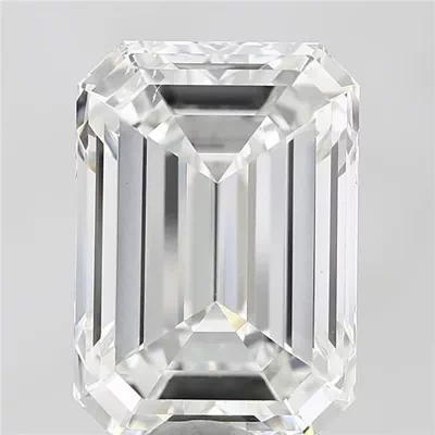 15.07ct G VS2 Excellent Cut Emerald Lab Grown Diamond