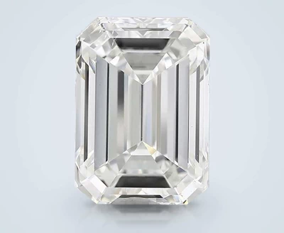 15.07ct G VS2 Rare Carat Ideal Cut Emerald Lab Grown Diamond