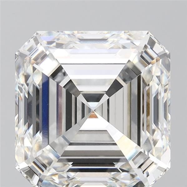 5.09ct G VS1 Rare Carat Ideal Cut Asscher Lab Grown Diamond