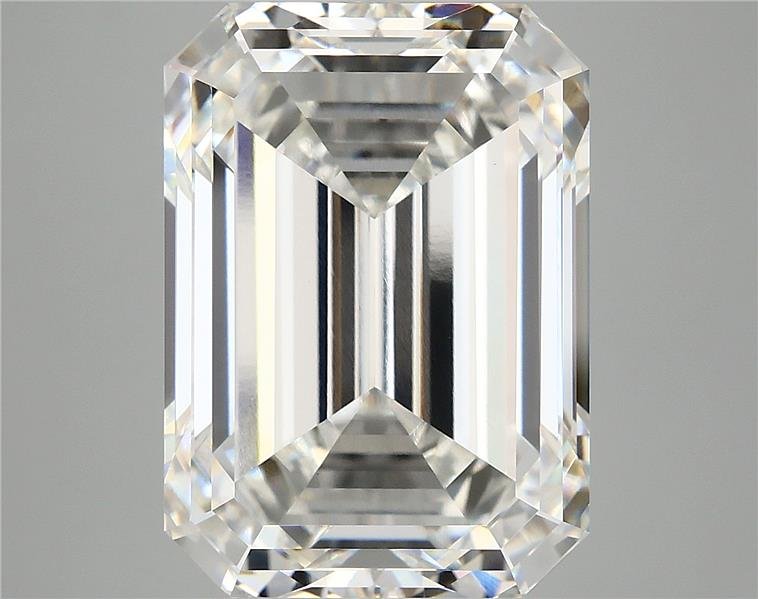 12.13ct F VVS2 Excellent Cut Emerald Lab Grown Diamond