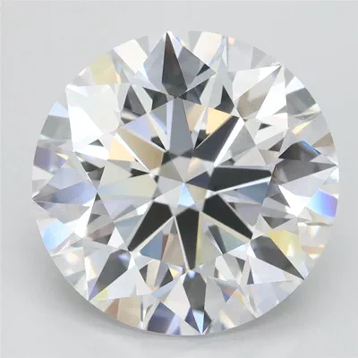 4.20ct D VVS1 Rare Carat Ideal Cut Round Lab Grown Diamond
