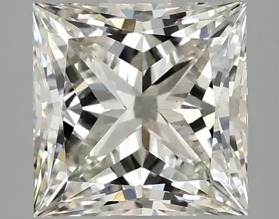 2.47ct H VS1 Rare Carat Ideal Cut Princess Lab Grown Diamond