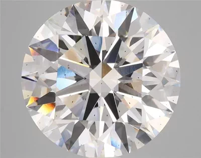 7.02ct E SI1 Rare Carat Ideal Cut Round Lab Grown Diamond