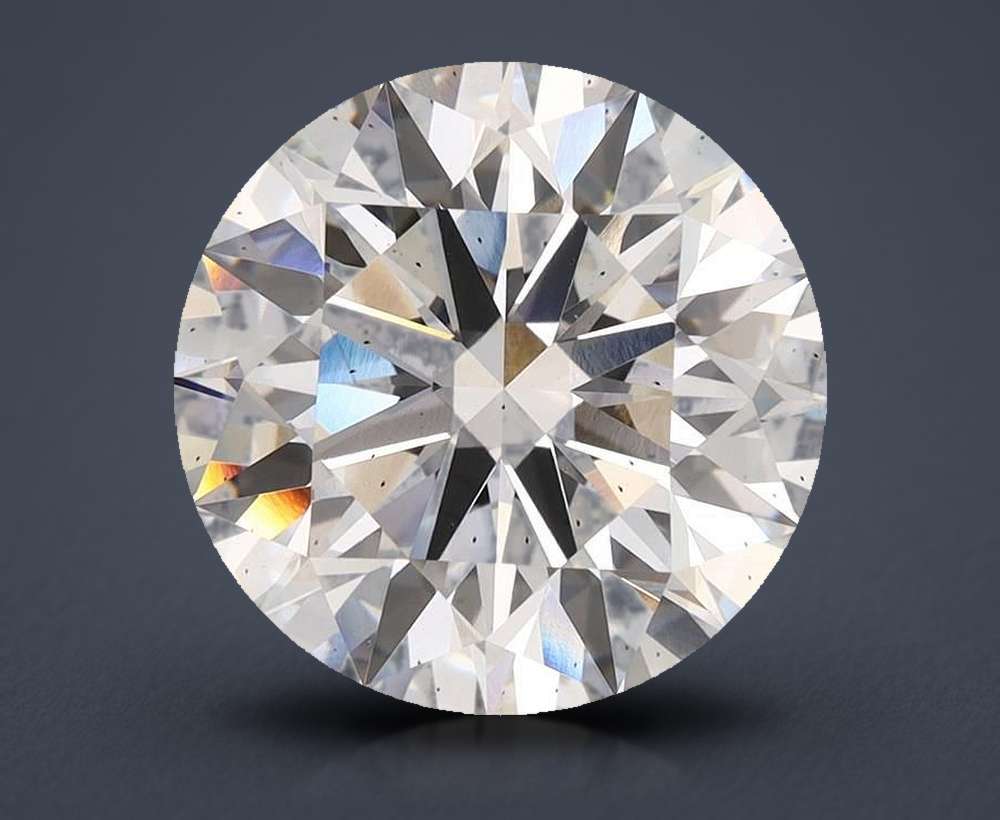 7.02ct E SI1 Rare Carat Ideal Cut Round Lab Grown Diamond