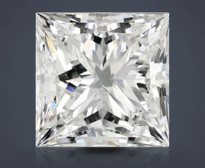 10.02ct F VVS2 Rare Carat Ideal Cut Princess Lab Grown Diamond