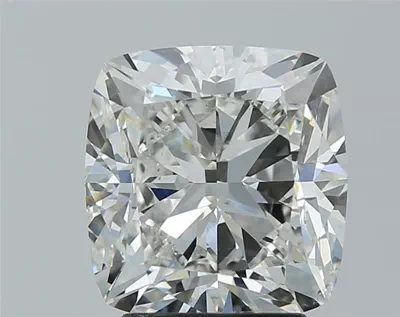 3.50ct J SI1 Very Good Cut Cushion Diamond