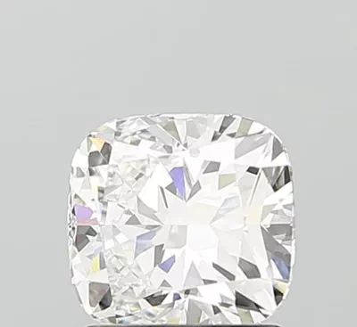 1.56ct E VVS2 Rare Carat Ideal Cut Cushion Lab Grown Diamond
