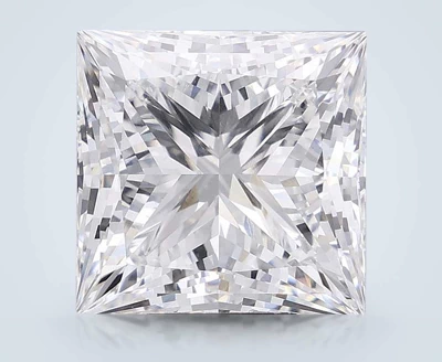 10.02ct F VS1 Rare Carat Ideal Cut Princess Lab Grown Diamond