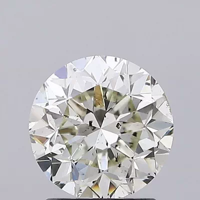 2.01ct J SI2 Good Cut Round Diamond