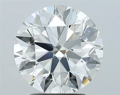 3.01ct J VVS2 Excellent Cut Round Diamond