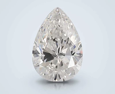2.55ct F VVS2 Rare Carat Ideal Cut Pear Lab Grown Diamond