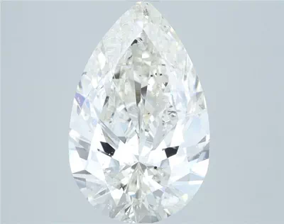3.03ct G SI2 Rare Carat Ideal Cut Pear Diamond