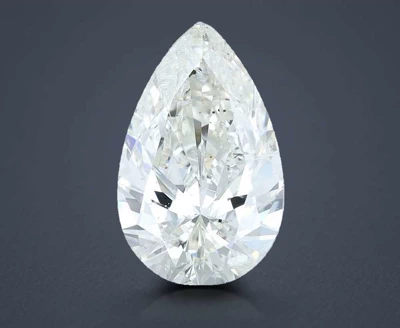 3.03ct G SI2 Rare Carat Ideal Cut Pear Diamond