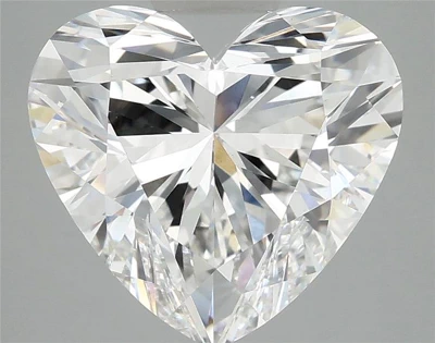 5.25ct E VS1 Rare Carat Ideal Cut Heart Lab Grown Diamond