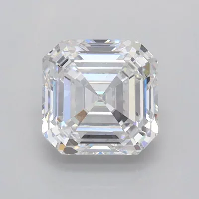 1.06ct D VS1 Rare Carat Ideal Cut Asscher Lab Grown Diamond