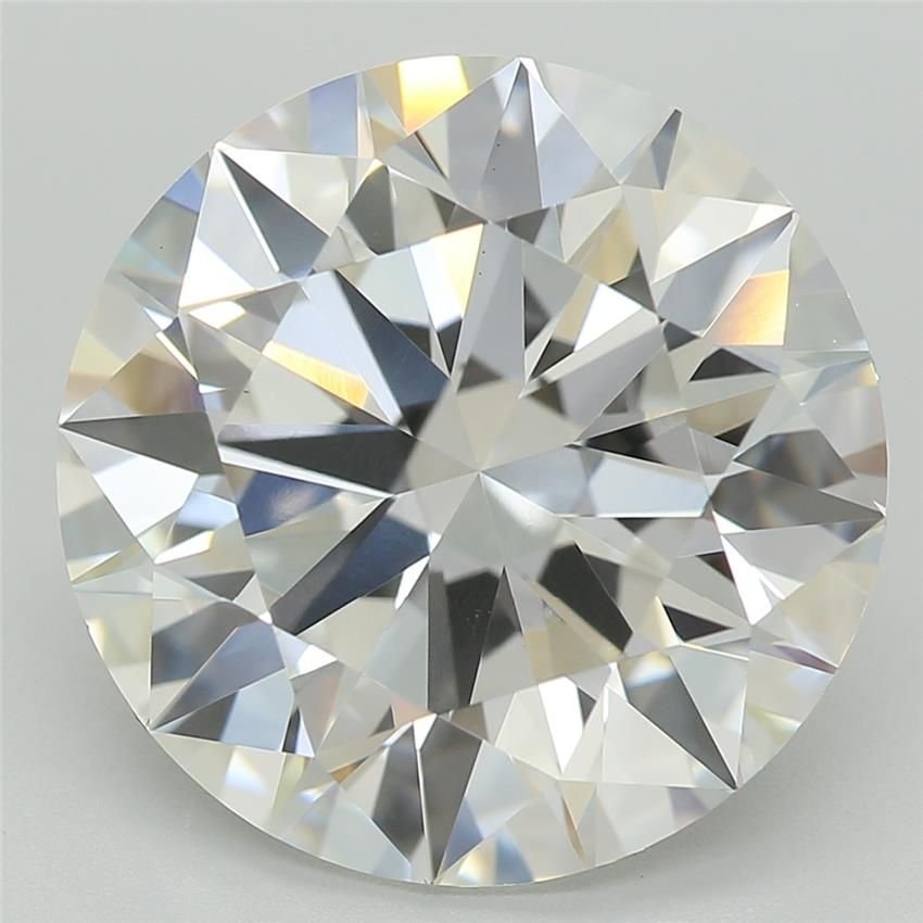 5.01ct E VVS2 Rare Carat Ideal Cut Round Lab Grown Diamond