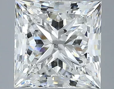 2.30ct I SI1 Rare Carat Ideal Cut Princess Diamond