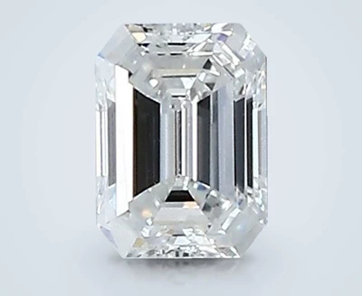 0.31ct E VVS2 Rare Carat Ideal Cut Emerald Diamond