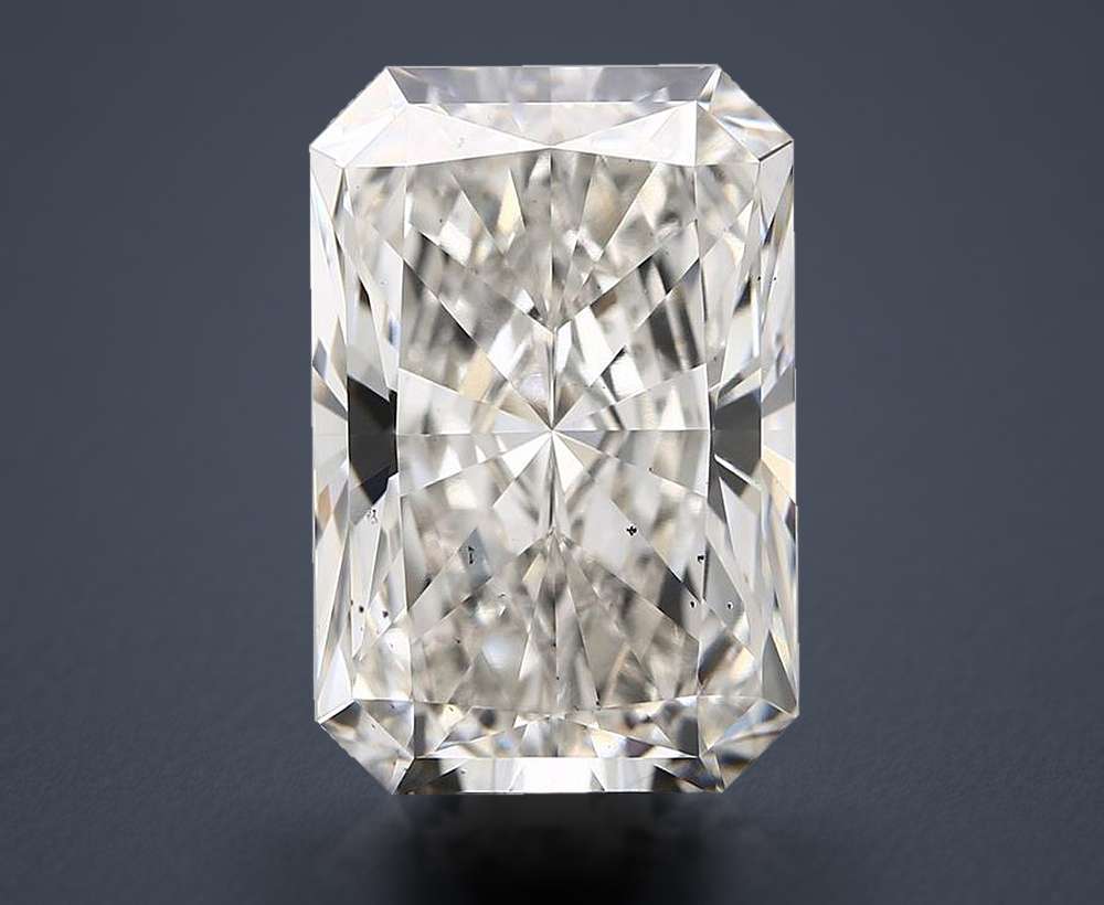 15.01ct G SI1 Rare Carat Ideal Cut Radiant Lab Grown Diamond