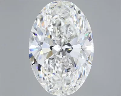 11.05ct F VVS2 Rare Carat Ideal Cut Oval Lab Grown Diamond