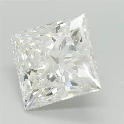 5.08ct E VS1 Rare Carat Ideal Cut Princess Lab Grown Diamond