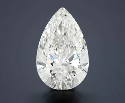 12.05ct E VVS2 Rare Carat Ideal Cut Pear Lab Grown Diamond