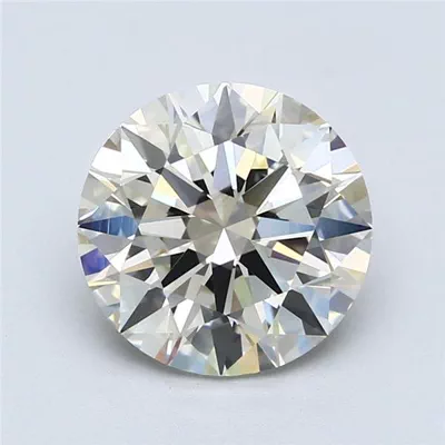 3.50ct I VVS2 Rare Carat Ideal Cut Round Diamond
