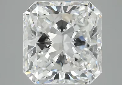 6.41ct H VS1 Rare Carat Ideal Cut Radiant Diamond