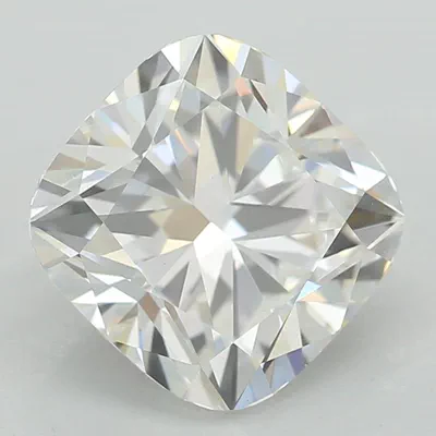 1.53ct E VVS2 Rare Carat Ideal Cut Cushion Lab Grown Diamond