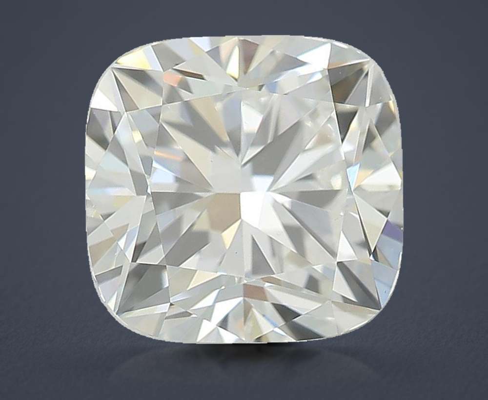 1.53ct E VVS2 Rare Carat Ideal Cut Cushion Lab Grown Diamond