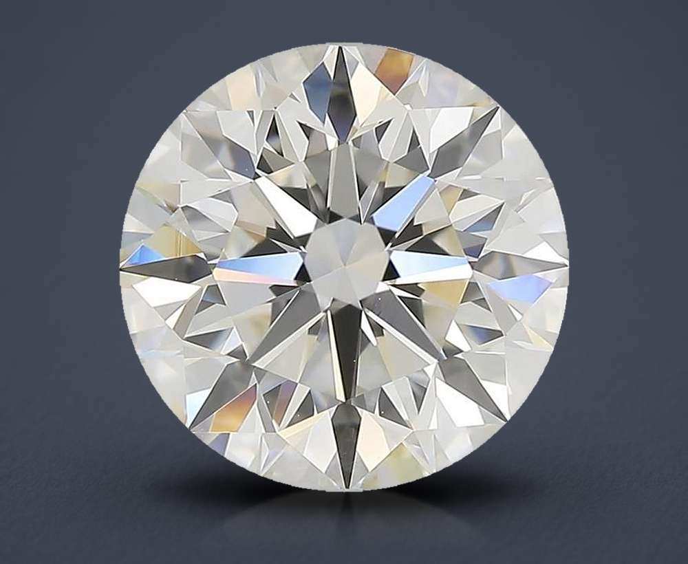 2.51ct J VVS2 Excellent Cut Round Diamond