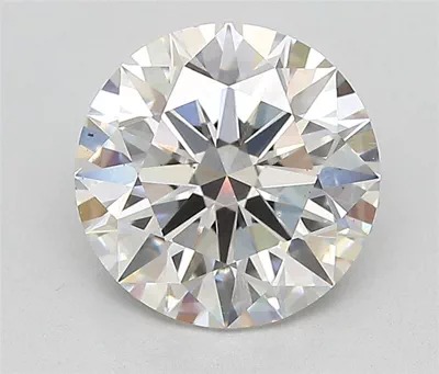 3.11ct F VS2 Rare Carat Ideal Cut Round Lab Grown Diamond